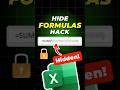 5-Second Hack to Protect Excel Formulas! #exceltips #excelformulahacks #exceltricks