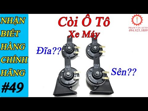 Video So Sánh Âm Thanh Còi Sên Còi Đĩa Denso | Phạm Văn auto - youtube