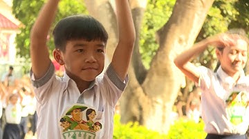 Trường Tiểu Học Trần Quốc Toản | Nhảy Flashmob Chiến Binh Xanh Bảo Vệ Môi Trường