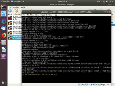 20190322 LINUX instalasi