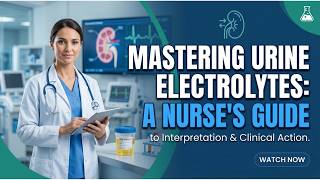 Mastering Urine Electrolytes: A Nurse’s Guide to Interpretation and Clinical Action