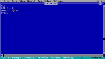 Qbasic Programming in Hindi While Wend Loop IN QBASIC PART 16