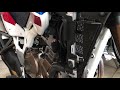 HONDA CRF1000L Africa Twin Adventure Spoets Inside of the cowl