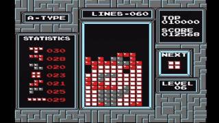 Lets Play Tetris - Nes - Part 2 Without Commentary