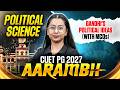 CUET PG Political Science | CUET PG Political Science Gandhi's Political Ideas (with MCQs)