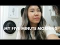 My Five Minute Morning with Merit Beauty