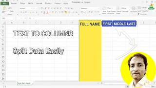 Text to Columns in MS-Excel | Split Data Like a Pro | Complete Practical Tutorial in Hindi
