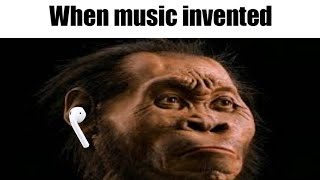 music invented