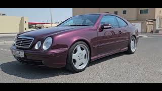 : W208 CLK55 AMG on H&R Springs and AMG 18" Split Rims! BAHRAIN