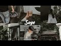 Sage preset  free lightroom mobile presets  aesthetic preset  deep preset  sage filter