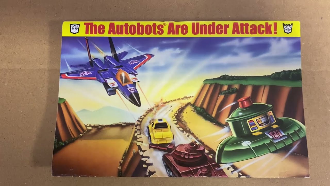 Transformers generation one American 1988 mail away. G1 vintage toy special catalogue leaflet.
