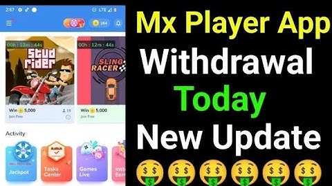 mx player game new update  today new update mx player || mx player withdral problem solved today 👏