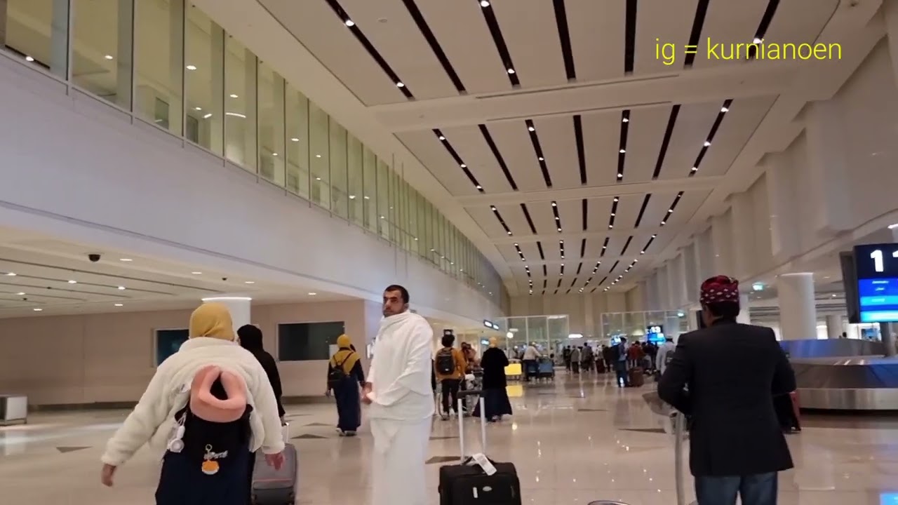 umroh ❗️ pengambilan bagasi di bandara king abdul aziz jeddah #umroh2023