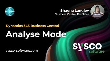 A Data Analysis Demonstration in Dynamics 365 Business Central