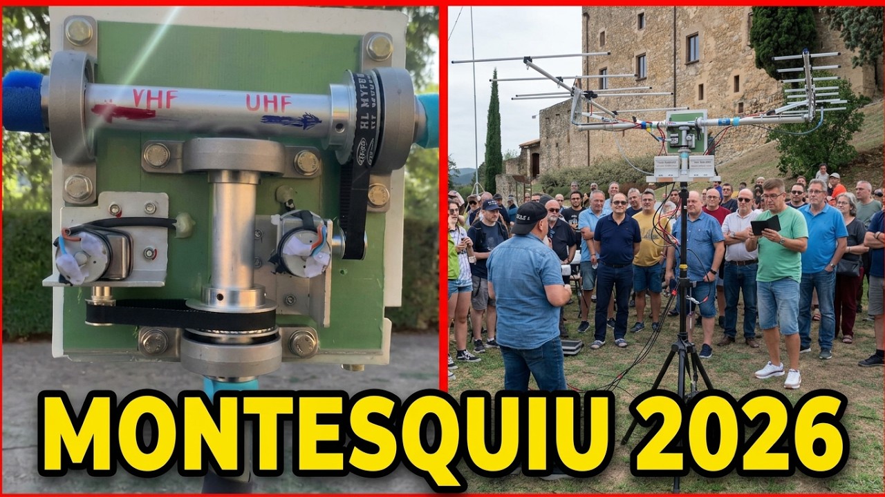 Radioaficionats a Montesquiu