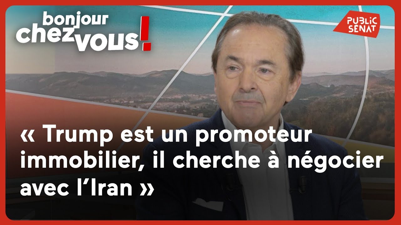Gilles Kepel : « Trump est un promoteur immobilier, il cherche à négocier avec l’Iran »