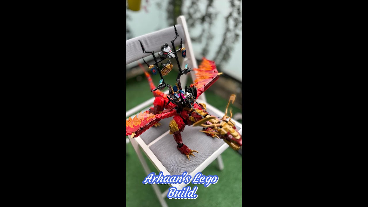 Lego Source Dragon of Motion - Full Build