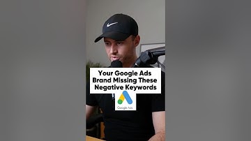 Your Google Ads Brand Missing These Negative Keywords