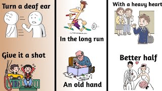 Learn English Idioms \& Phrases || English Idioms Explained with Easy Examples ||  Vocabulary 