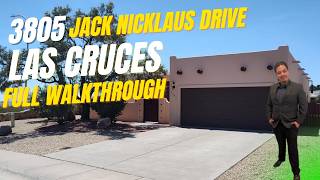 Career Overview 3805 Jack Nicklaus Drive, Las Cruces YouTube full walkthrough. Tour this home!!