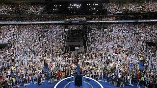 *stefan grobe, euronews:* welcome to the democratic convention here in
philadelphia. i'm stefan grobe and joined by malcolm kenyatta,
delegate from penns...