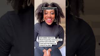 The biggest tips for retaining length for natural hair