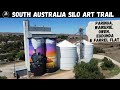 Travelling Australia: South Australian Silo Art! Paringa, Waikerie, Owen, Eudunda & Farrel Flat!