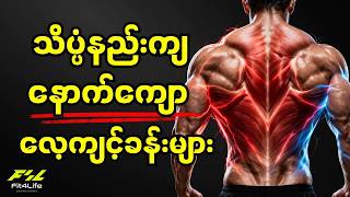 သိပ္ပံနည်းကျ နောက်ကျောကြွက်သား ကစားနည်းများ သိပ္ပံနည်းကျ နောက်ကျောကြွက်သား ကစားနည်းများ