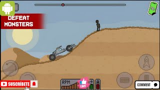 Death Rover : Space Zombie Race [ Android Gameplay ] @offlineplayhouse  screenshot 5