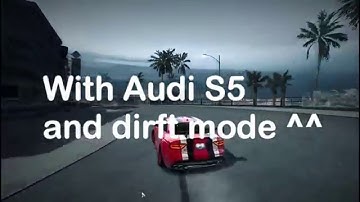 Trying to drift with S5 and drift mods in NFS World