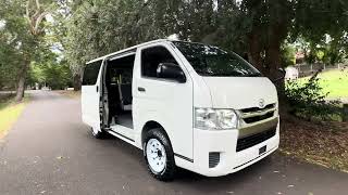 2020 4WD Hiace Turbo Diesel 108,000 kms 