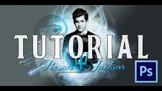 ♆ Perseus Jackson wallpaper tutorial { PS }
