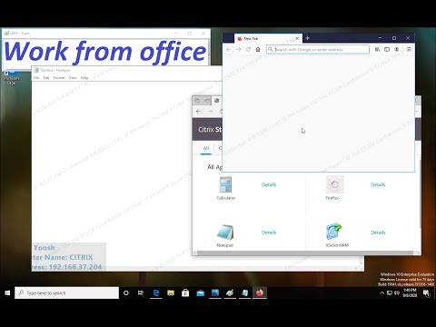 Screen watermark for remote desktop, remoteApp, xenApp and xenDesktop