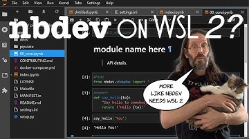 nbdev on Windows 10?
