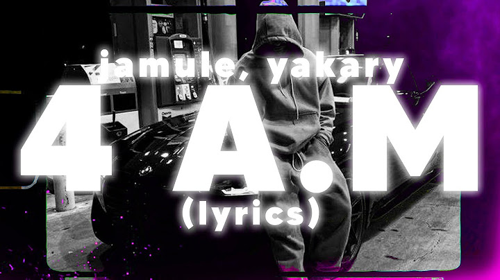 Jamule - 4AM ft. Yakary (lyrics) 🎧 "Wenn nicht mit uns, dann gibt's kein Wir"