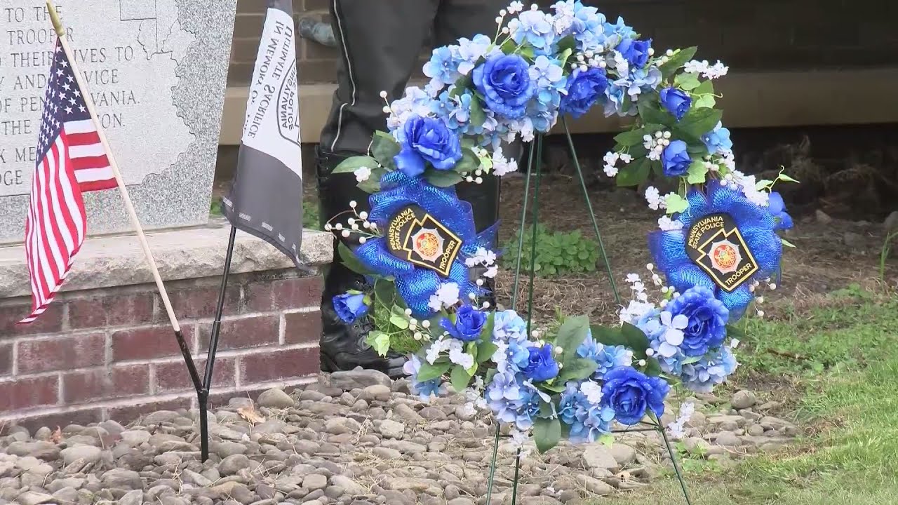 PSP Dunmore memorial day remembrance - YouTube