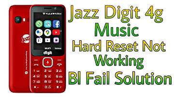 JAZZ Digit 4G Music Hard Reset Not Working --bootdev busy problem 100% solution....Fix4U PRO