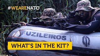 What's in the kit of the  Portuguese Marine?