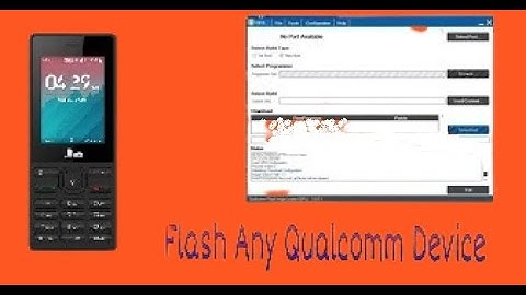 how to flash qualcomm (devices and all jio phone) with QFIL