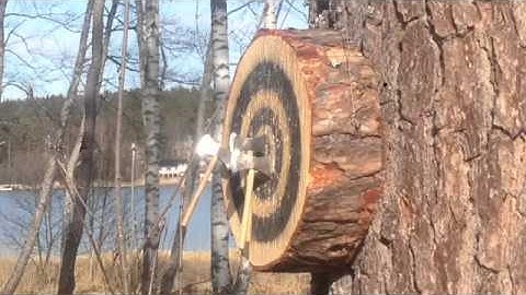 The small Viking throwing axe game from Hälsingland in Sweden