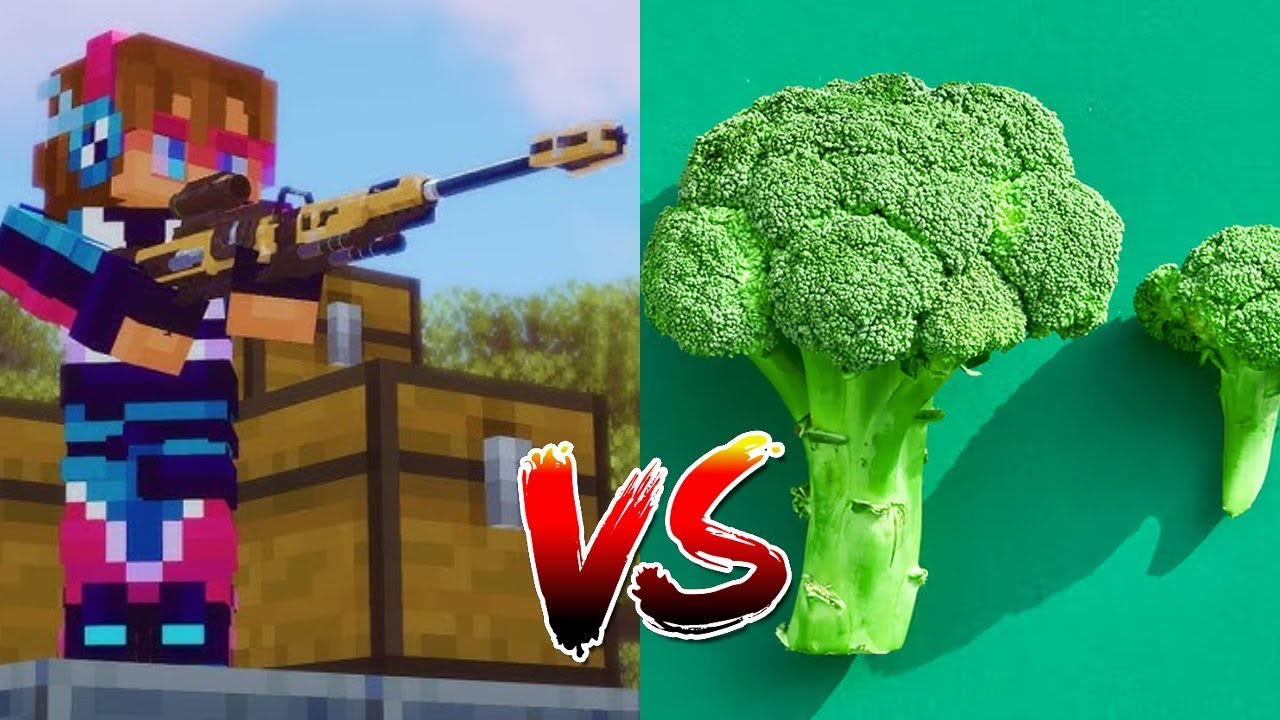 Спидраннеры Minecraft против овощей