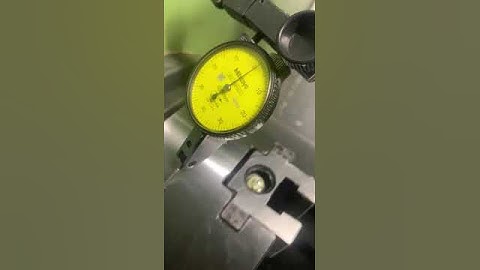 Omkar Engineeirng Chuck runout check