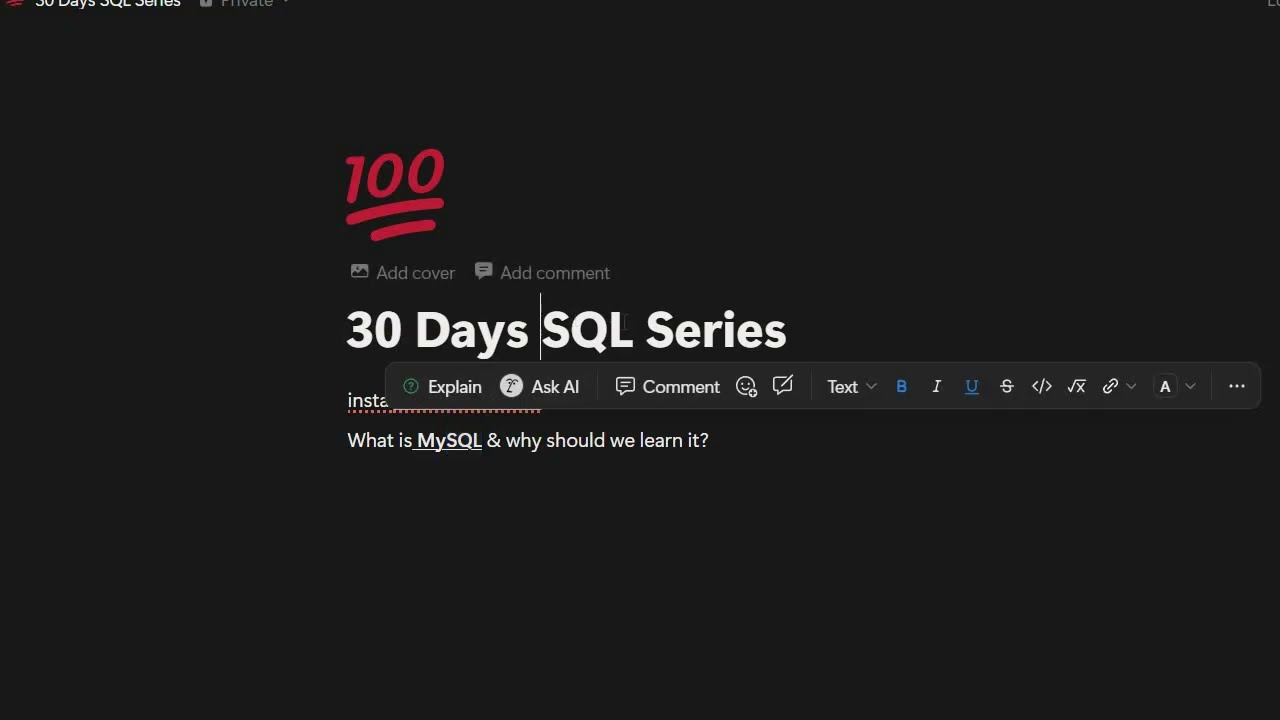 MySQL Full Course Day 1 | What is MySQL + Create Database + SELECT | SQL for Beginners 2026