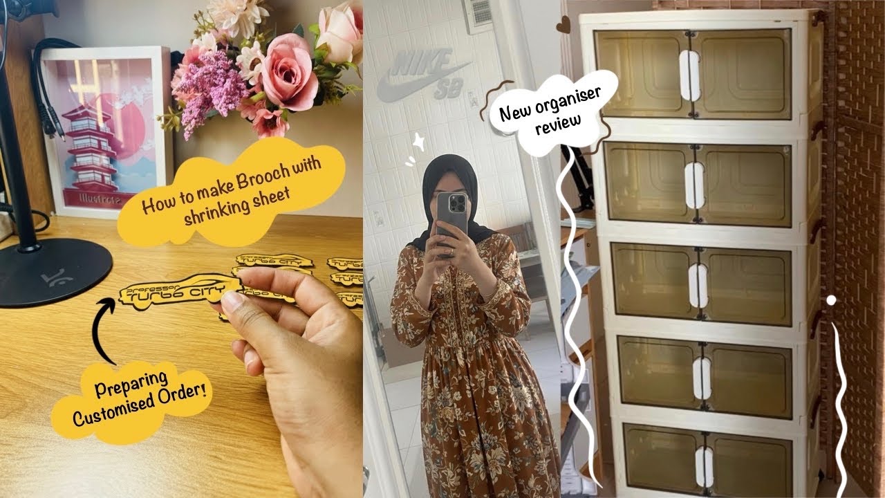 Turning ideas into tiny charms ✨ Customized keychains made with shrink sheet 