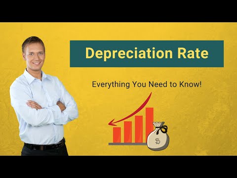 Video: How To Calculate The Depreciation Rate