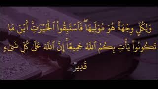 Verset 148 sourat baqara