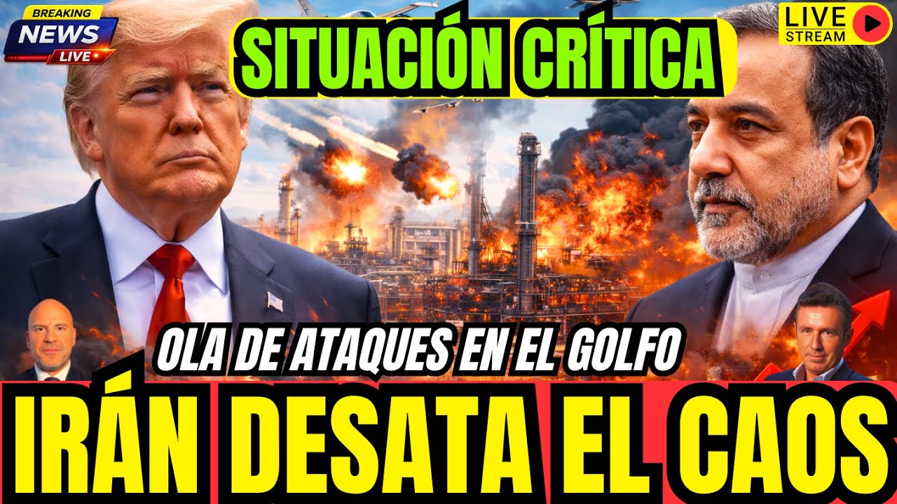 DIRECTO. ALERTA ROJA. IRÁN ATACA TODO EL GOLFO.CRISIS ENERGÉTICA .ISRAEL NETANYAHU