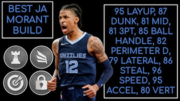 BEST JA MORANT BUILD ON NBA 2K22 CURRENT GEN (BEST SLASHER BUILD)