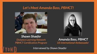 Amanda Bass, PBMCT: US International Ambassador