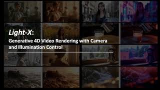 Light-X : Generative 4D Video Rendering with Camera and Illumination Control